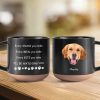 Custom Photo I'll Be Watching You For Dog Lover Pottery Mug TH10 892095