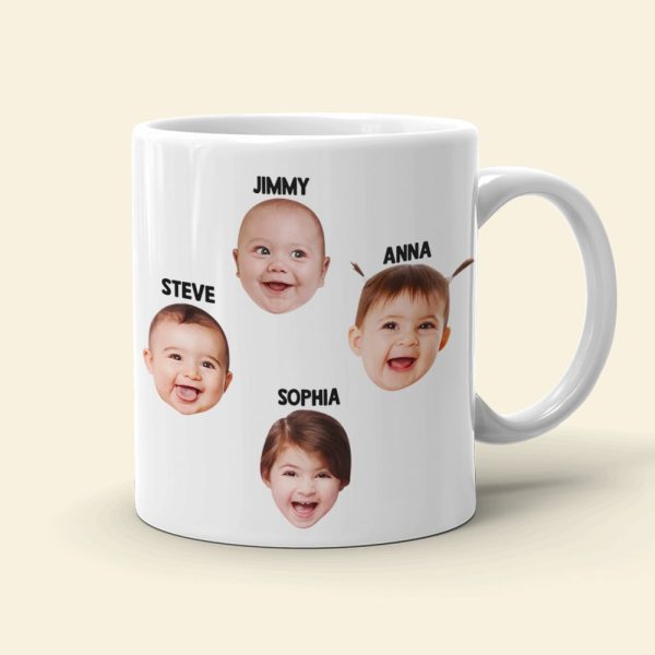 Custom Photo Kid, Good Looks, Mom, Personalized Mug, Gift For Mother, 231223