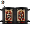 Custom Photo King Of Dads - Personalized Black Mug