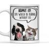 Custom Photo Let's Admit It - Personalized 3D Inflated Effect Ceramic Mug - Gift For Pet Lovers | NA94
