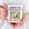 Custom Photo Life Would Be Boring Without Us, We Woof You - Dog & Cat Personalized Custom 3D Inflated Effect Printed Mug - New Arrival, Father's Day, Gift For Pet Owners, Pet Lovers AMZ