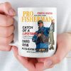 Custom Photo Magazine Mug - Personalized Birthday Gifts For Fisherman - Catching Sunshine All Day