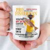 Custom Photo Magazine Mug - Personalized Birthday Gifts For Fisherman - Hooked On A Good Day