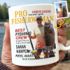 Custom Photo Magazine Mug - Personalized Birthday Gifts For Fisherman - Hooked On The Outdoors