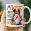 Custom Photo Magazine Mug - Personalized Birthday Gifts For Grandma - Her Love Makes Little Hearts Brighter