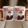 Custom Photo Magazine Mug - Personalized Birthday Gifts For Grandpa - Grandpa Makes Life Softer