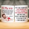 Custom Photo Mug - Personalized Anniversary Wedding Gifts For Husband And Wife, Him And Her - Every Day With You