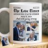 Custom Photo Mug - Personalized Anniversary Wedding Gifts For Husband And Wife, Him And Her - Together Feels Like Home