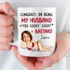 Custom Photo Mug - Personalized Anniversary Wedding Gifts For Husband And Wife, Him And Her - You Me Always Forever