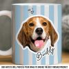 Custom Photo Mug - Personalized Birthday Gifts For Dog Cat Lovers, Dog Dad And Mom, Cat Owners - Best Gift Ever