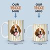 Custom Photo Mug - Personalized Birthday Gifts For Dog Cat Lovers, Dog Dad And Mom, Cat Owners - Best Gift Ever
