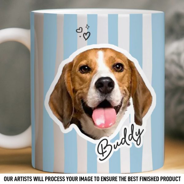 Custom Photo Mug - Personalized Birthday Gifts For Dog Cat Lovers, Dog Dad And Mom, Cat Owners - Best Gift Ever