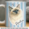 Custom Photo Mug - Personalized Birthday Gifts For Dog Cat Lovers, Dog Dad And Mom, Cat Owners - Home Feels Warmer With You