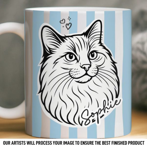 Custom Photo Mug - Personalized Birthday Gifts For Dog Cat Lovers, Dog Dad And Mom, Cat Owners - Pets Make Life Cuter
