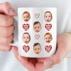 Custom Photo Mug - Personalized Birthday Gifts For Mom, Dad, Brother, Sister, Kids - My Heart Walks With You Always