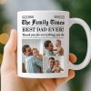 Custom Photo Mug - Personalized Birthday Gifts For Mom, Dad, Brother, Sister, Kids - You Are My Safe Home