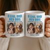 Custom Photo Mug - Personalized Christmas Birthday Gifts For Dog Cat Lovers, Dog Dad And Mom, Cat Owners - Little Girl, Big Love