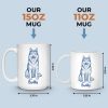Custom Photo Mug - Personalized Christmas Birthday Gifts For Dog Cat Lovers, Dog Dad And Mom, Cat Owners - Love Begins With A Wet Nose