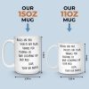 Custom Photo Mug - Personalized Christmas Birthday Gifts For Dog Cat Lovers, Dog Dad And Mom, Cat Owners - Your Daily Chore Reminder