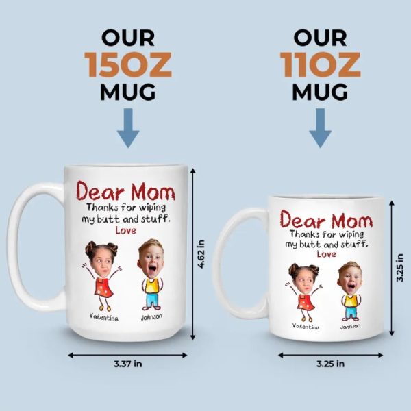 Custom Photo Our Family Stay Together And Forever - Family Personalized Custom Mug - Gift For Family Members