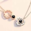 Custom Photo Projection Heart Necklace Gift Set
