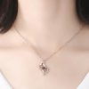Custom Photo Projection Heart Necklace Gift Set