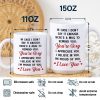 Custom Photo Realistic Watercolor Art In Case I Don't Say It Enough - Personalized White Edge-to-Edge Mug