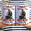 Custom Photo Sexy Couple I Love You Every Day - Personalized White Edge-to-Edge Mug