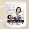 Custom Photo Some People Are Worth Melting For - Couple Personalized Custom Mug - Gift For Husband Wife, Anniversary