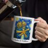 Custom Photo Starry Night Couple I Wish I Could Turn Back The Clock - Personalized Mug