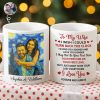 Custom Photo Starry Night Couple I Wish I Could Turn Back The Clock - Personalized Mug