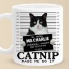 Custom Photo Think Pawsitive Be Pawerful - Dog & Cat Personalized Custom Mug - Gift For Pet Owners, Pet Lovers