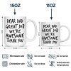 Custom Photo To Dad From The Reasons You Drink Funny - Personalized Mug