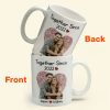 Custom Photo Together Since - Personalized Ceramic Mug - Gift For Couple, Husband Wife NH96