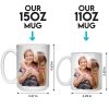 Custom Photo Treasured Moments Forever Linked - Family Personalized Custom Mug - Mother's Day, Gift For Mom