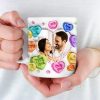 Custom Photo True Love Stories Never Have Endings - Couple Personalized Custom 3D Inflated Effect Printed Mug - Gift For Husband Wife, Anniversary