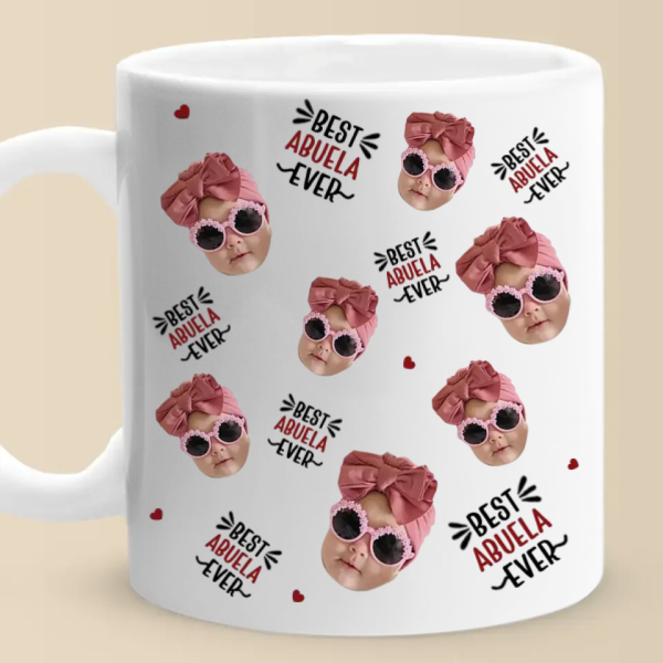 Custom Photo You Are The Best One Ever - Family Personalized Custom Mug - Gift For Mom, Grandma