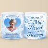 Custom Photo Your Spirit Lives On - Memorial Personalized Custom Mug - Sympathy Gift For Family Members