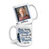 Custom Photo Your Wings Were Ready But My Heart Was Not - Memorial Personalized Custom 3D Inflated Effect Printed Mug - Sympathy Gift For Family Members