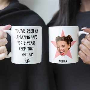 Custom Photo You've Been An Amazing Wife - Personalized Ceramic Mug - Gift For Couple, Husband Wife NH96
