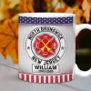 Custom Rank Badge Gifts For Firefighter Mug 03qhqn020824