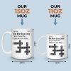 Custom Scrabble Mug - Personalized Birthday Gifts For Coworker, Work Bestie - Teamwork Makes Every Day Better