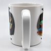 Customizable Coffee Mug Featuring Glasses, Books, Apple, Markers, Lab Coat - Personalized Custom Coffee Mug - GRAD272_MG