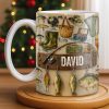 Customizable Design For Fishing Enthusiasts With Fishing Gear - Personalized Custom Coffee Mug - FISH018_MG
