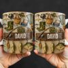 Customizable Design For Fishing Enthusiasts With Fishing Gear - Personalized Custom Coffee Mug - FISH018_MG