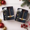 Customizable Design For Our Bravest Featuring Police Uniform - Personalized Custom Coffee Mug - JBS064_MG