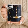 Customizable Design For Our Bravest Featuring Police Uniform - Personalized Custom Coffee Mug - JBS064_MG