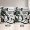 Customizable Golf Themed Mug With Clubs And Balls - Personalized Custom Coffee Mug - GOLF012_MG