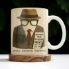 Customizable Journalist, Camera, Press Badge, Hat, Glasses - Personalized Custom Coffee Mug - OFW002_MG
