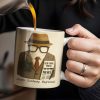 Customizable Journalist, Camera, Press Badge, Hat, Glasses - Personalized Custom Coffee Mug - OFW002_MG